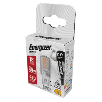 Energizer LED G9 470lm 4000k Cool White