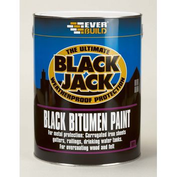 Everbuild Black Bitumen Paint
