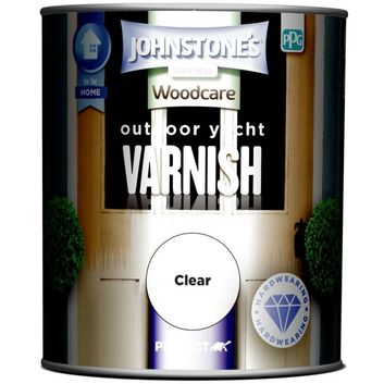 Johnstone's Outdoor Yacht Varnish Gloss 750ml