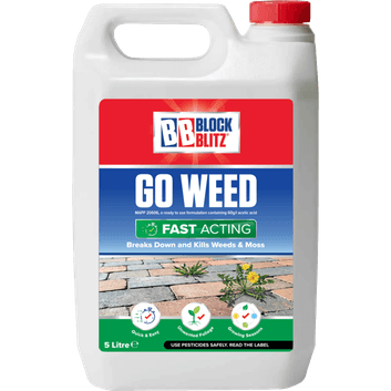 Block Blitz Go Weed Fast Acting Weed Killer 5 Litres