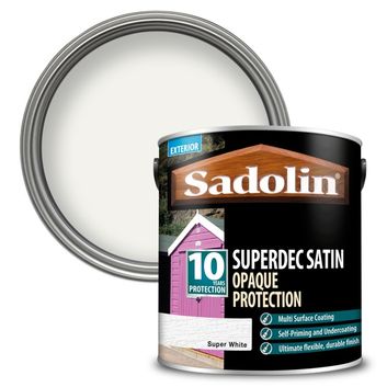 Sadolin Superdec Opaque Woodstain Satin - Black 2 alternative