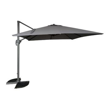 Pagoda 3 x 3m Deluxe Overhang Square Parasol