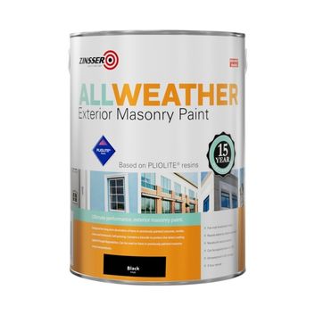 Zinsser All Weather Masonry Paint Black