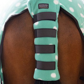 Supreme Products Dotty Fleece Tail Guard Gorgeous Green