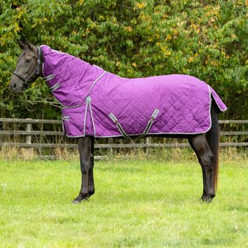 DefenceX Shield 100g Stable Rug with Detachable Neck - Purple