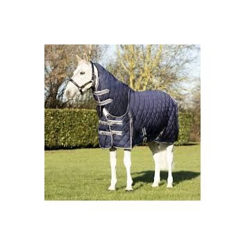 DefenceX Shield 200g Liner Rug with Detachable Neck - Navy