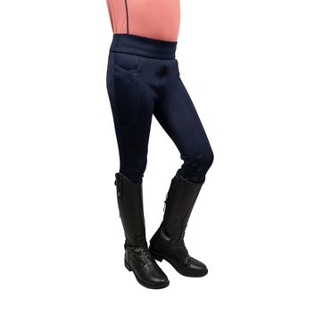 Elevate Selena Riding Tights Layer By Little Rider - Navy/Pink alternative