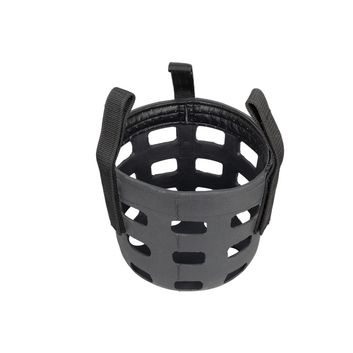 Hy Equestrian Rubber Muzzle - Black