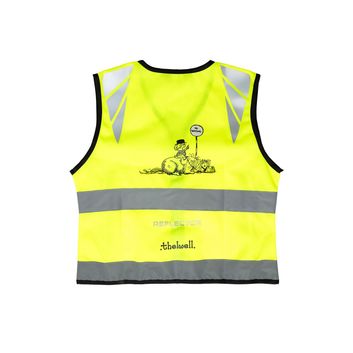 Reflector Thelwell Collection Tabard by Hy Equestrian - YELLOW alternative