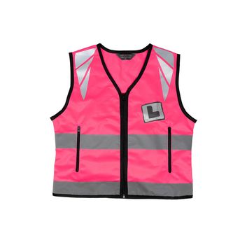 Reflector Thelwell Collection Tabard by Hy Equestrian - PINK alternative
