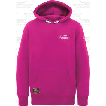 Longhorn Shearing Kids Signature Series Hoodie Pink