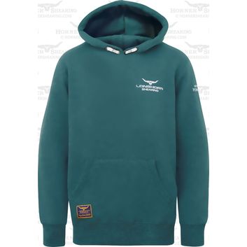 Longhorn Shearing Kids Signature Series Hoodie Dusty Blue
