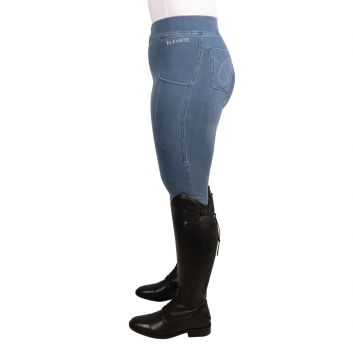 Hy Equestrian Elevate Chambray Denim Tights - X Large alternative