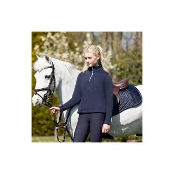 Coldstream Cairncross Quarter Zip - Navy