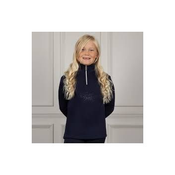 Coldstream Next Generation Cairncross Quarter Zip - Navy - 13-14 Years