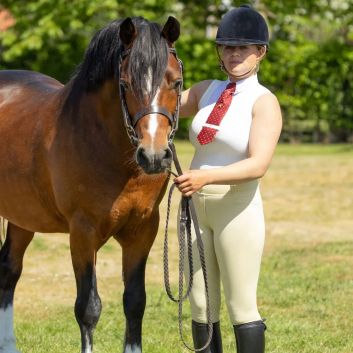 Supreme Products Sleeveless Champion Show Rider Competition Shirt - X Small
