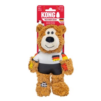 Kong Wild Knots Sportdeu Bear Germany Dog Toy White