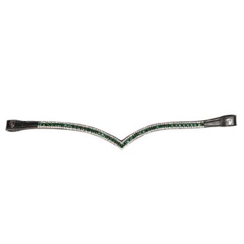 ProPresicce Signature V Diamante Browband by Hy Equestrian - Pony