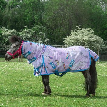 Gallop Ponie Combo Mesh Fly Rug Pegacorn alternative