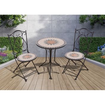 Pagoda Ceramic Mosaic Bistro Set alternative