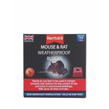 Rentokil Mouse &amp; Rat Weatherproof Blocks alternative