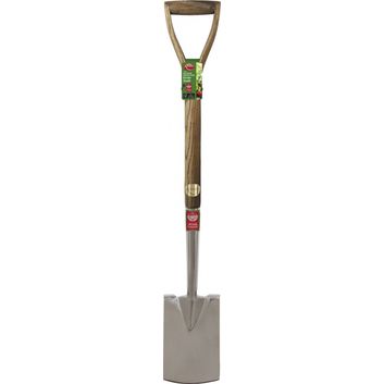 Ambassador Ash Handle Stainless Steel Border Spade