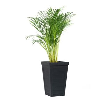 Garden Central Savana Slats Slate Planter