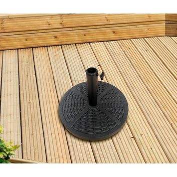 Pagoda Rattan Effect Parasol Base