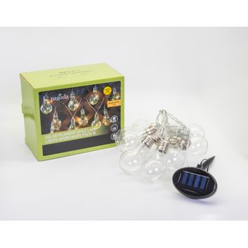 Pagoda Solar Filament Style Lights alternative