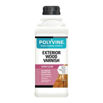 Polyvine Exterior Wood Varnish