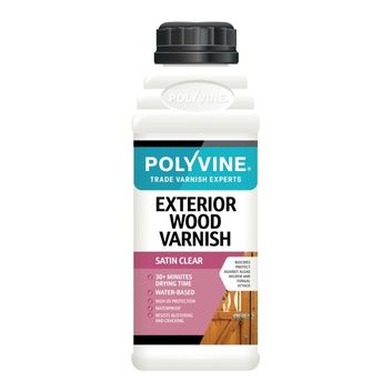 Polyvine Exterior Wood Varnish alternative