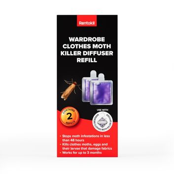 Rentokil Clothes Moth Killer Diffuser Refill