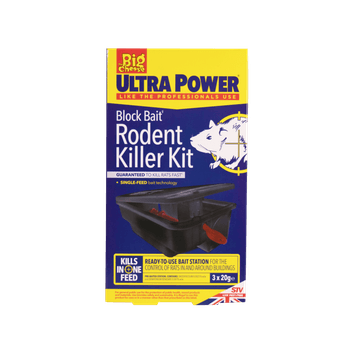 The Big Cheese Ultra Power Block Bait Rodent Killer Kit
