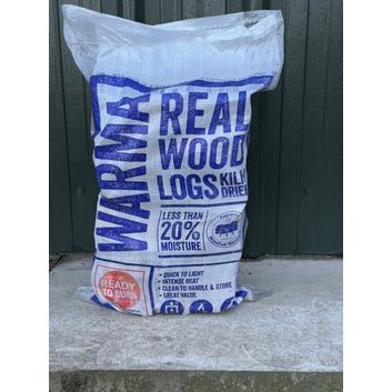 Warma Real Hardwood Logs Medium Bag