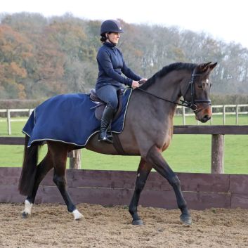 StormX Original Waterproof Exercise Sheet - Black/Reflective Piping alternative