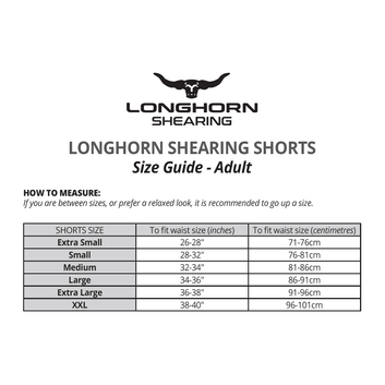 Longhorn Shearing Shorts - Shropshire alternative