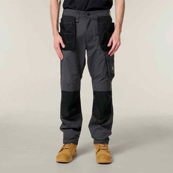 Hard Yakka Raptor Active Holster Pocket Pants (Grey)