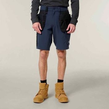 Hard Yakka Toughmaxx Lite Holster Pocket Short (Navy)