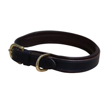 Mackey Padded Leather Dog Collar (X Small) alternative