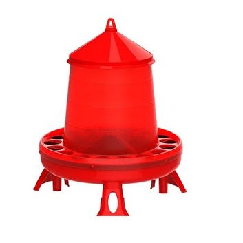 Copele Poultry Feeder Red (with legs) alternative