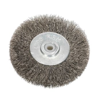 Sealey BG1010WW50 Wire Wheel &amp;#8709;50 x 13mm 6mm Bore