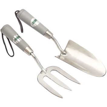 Draper 83773 Stainless Steel Hand Fork and Trowel Set (2 Piece) alternative