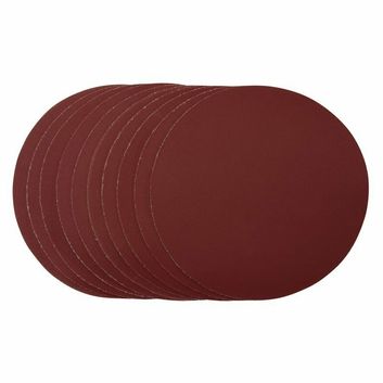 Draper 63797 Sanding Discs, 180mm, Hook &amp; Loop, 400 Grit, (Pack of 10)