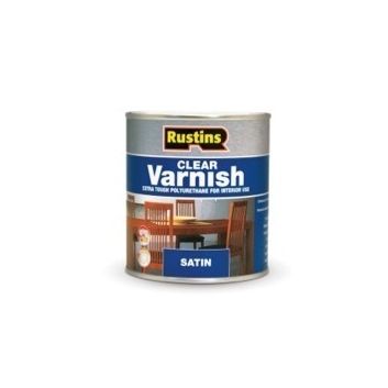 Rustins Polyurethane Satin Varnish 250ml