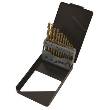 Hilka 13 pce HSS Drill Bit Set Titanium Coated alternative