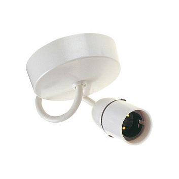 Dencon 1727HR 6" (15cm) Pendant Kit Heat Resistant T2 Short Skirt Lampholder