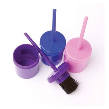 Lincoln Hoof Oil Brush With Container Purple