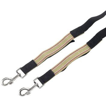 Hy Equestrian Elasticated Side Reins Black