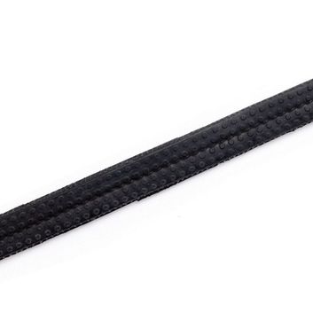 Hy Equestrian Rubber Grip Reins Black