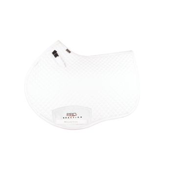 Proreaction Pima Close Contact Saddle Pad By Hy Equestrian White
